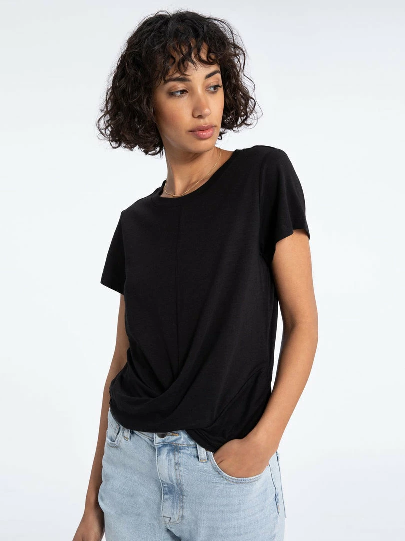 Sanctuary Clothing Highstreet Tee Black 4 Sanctuary Clothing Highstreet Tee Black