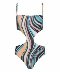 Sanctuary Swim Sustainable Banded Monokini Multi