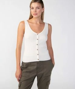 Sanctuary Clothing Sweetheart Rib Sweater Muslin Summer