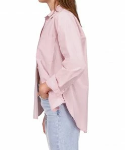 Sanctuary Clothing Open Back Tunic Buttercream Pink Stripe