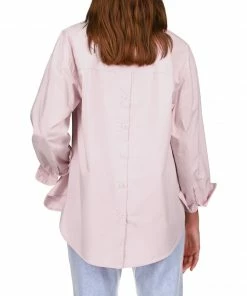 Sanctuary Clothing Open Back Tunic Buttercream Pink Stripe