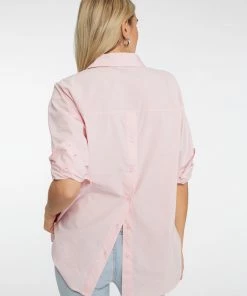 Sanctuary Clothing Open Back Tunic Buttercream Pink Stripe