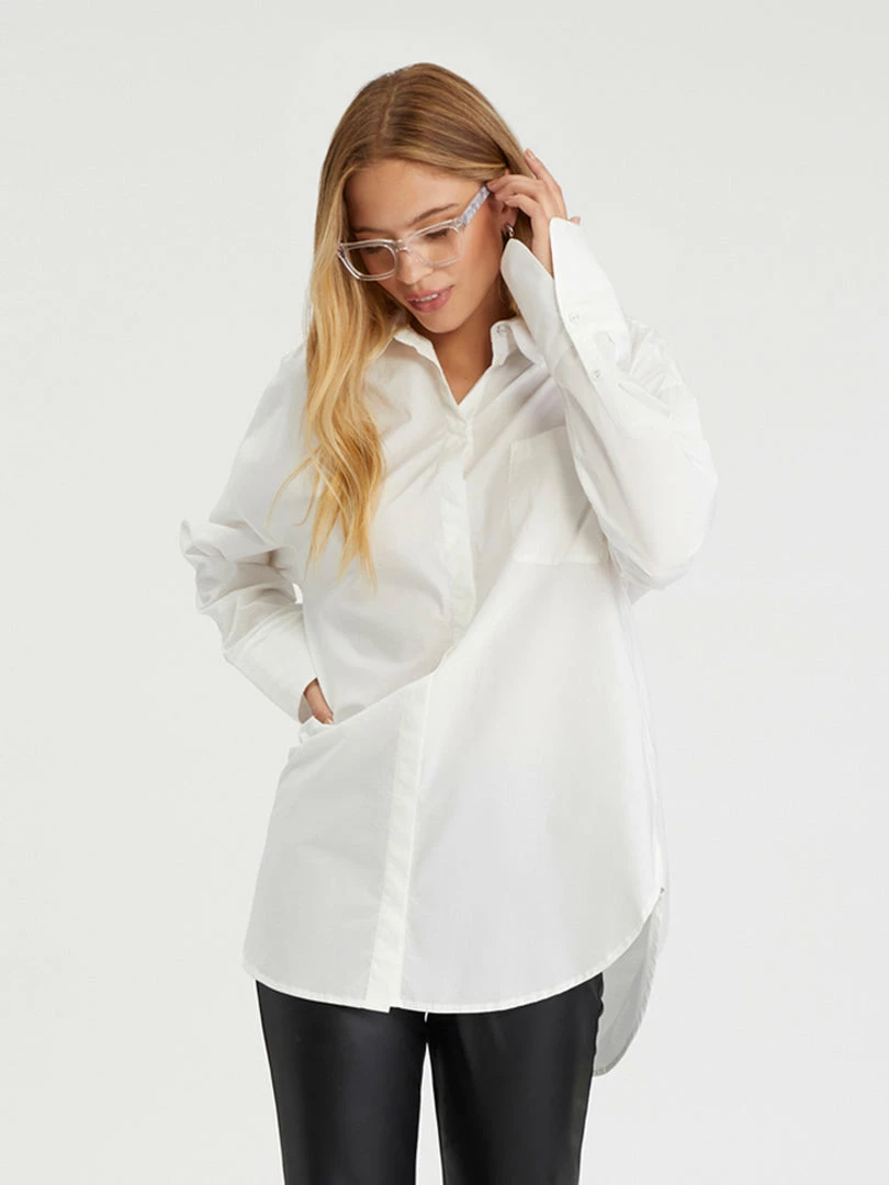 Sanctuary Clothing Oversize Tunic White 1 Sanctuary Clothing Oversize Tunic White