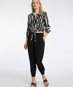 Sanctuary Clothing Girlfriend Tie Shirt Brushwork Sets