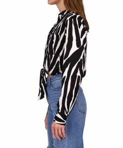 Sanctuary Clothing Girlfriend Tie Shirt Brushwork Sets