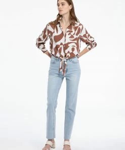 Sanctuary Clothing Girlfriend Tie Shirt Lion River Sets