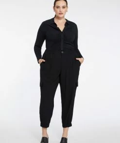 Sanctuary Clothing Dreamgirl Button Up Top Black Inclusive Collection The Curve Shop