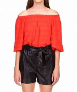 Sanctuary Clothing Sunkissed Top Red Alert 9 Sanctuary Clothing Sunkissed Top Red Alert