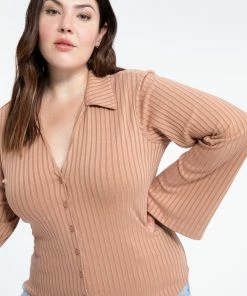 Sanctuary Clothing Skimmer Rib Shirt Washed Lion Inclusive Collection