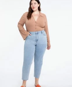 Sanctuary Clothing Skimmer Rib Shirt Washed Lion Inclusive Collection