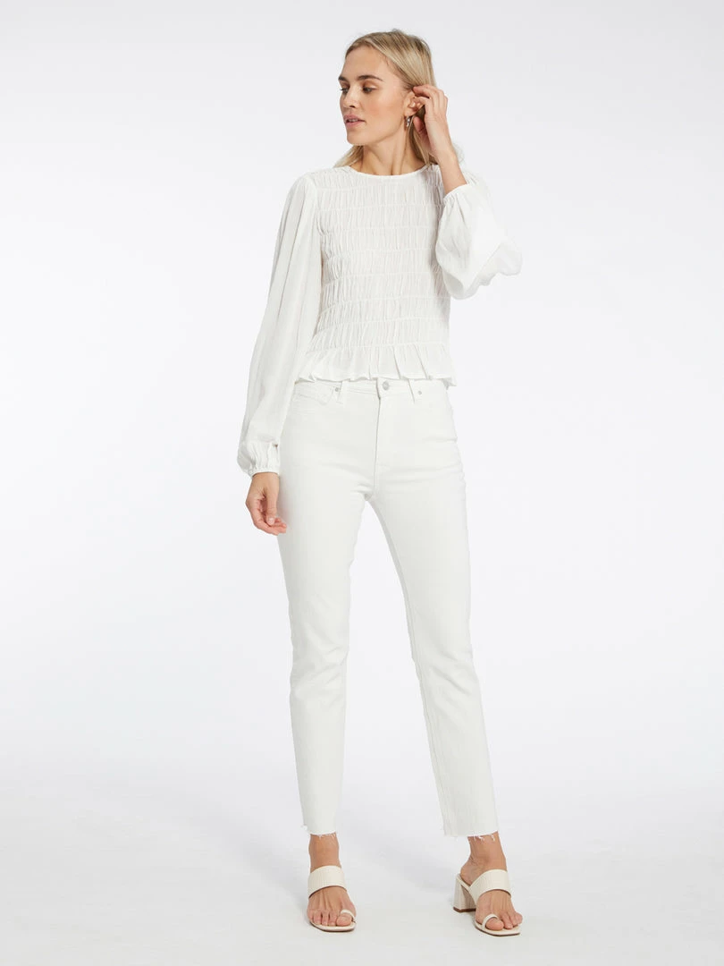 Sanctuary Clothing Get Together Top Brilliant White 4 Sanctuary Clothing Get Together Top Brilliant White