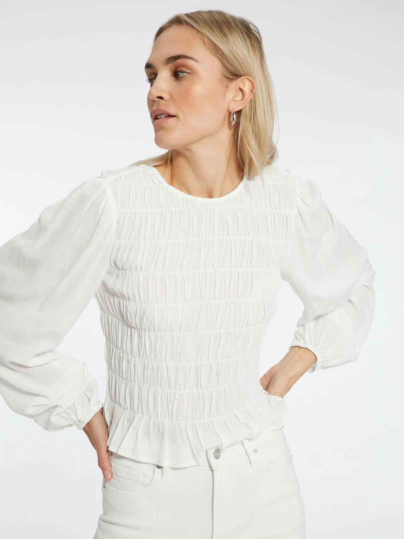 Sanctuary Clothing Get Together Top Brilliant White 3 Sanctuary Clothing Get Together Top Brilliant White