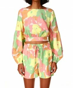 Sanctuary Clothing Look Back Top Flower Burst 15 Sanctuary Clothing Look Back Top Flower Burst