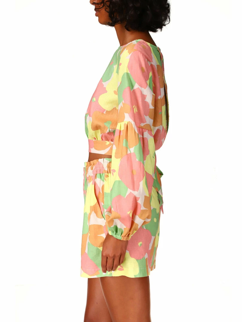 Sanctuary Clothing Look Back Top Flower Burst 8 Sanctuary Clothing Look Back Top Flower Burst