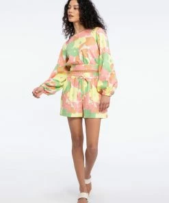 Sanctuary Clothing Look Back Top Flower Burst 12 Sanctuary Clothing Look Back Top Flower Burst