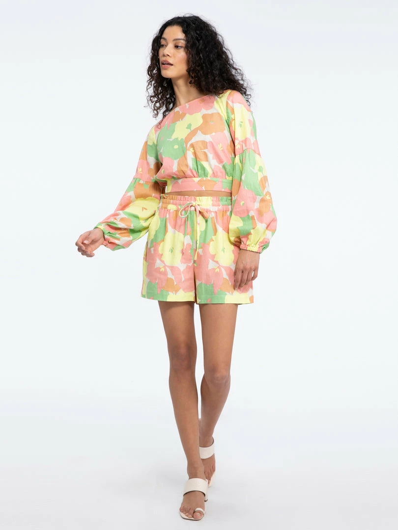 Sanctuary Clothing Look Back Top Flower Burst 4 Sanctuary Clothing Look Back Top Flower Burst