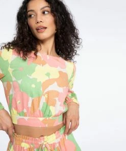 Sanctuary Clothing Look Back Top Flower Burst 13 Sanctuary Clothing Look Back Top Flower Burst