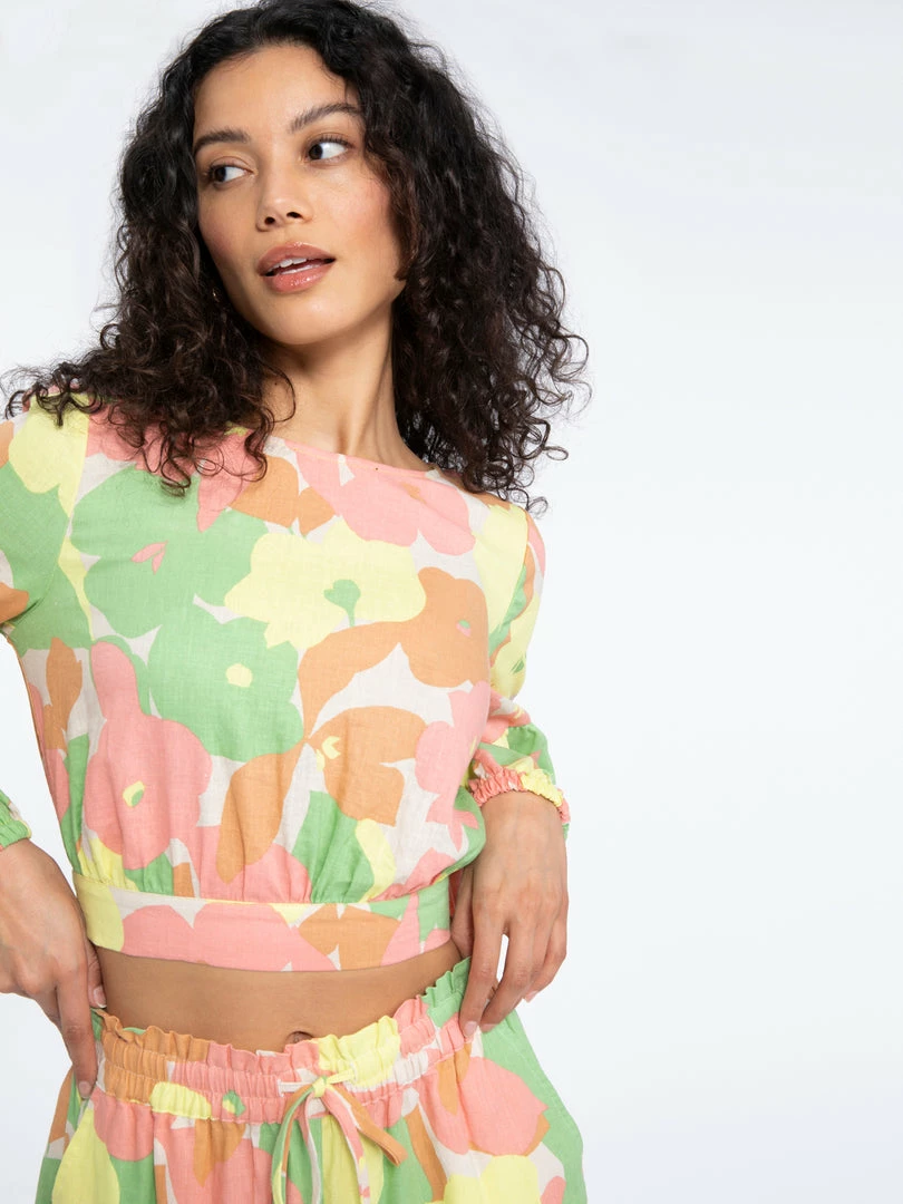 Sanctuary Clothing Look Back Top Flower Burst 5 Sanctuary Clothing Look Back Top Flower Burst