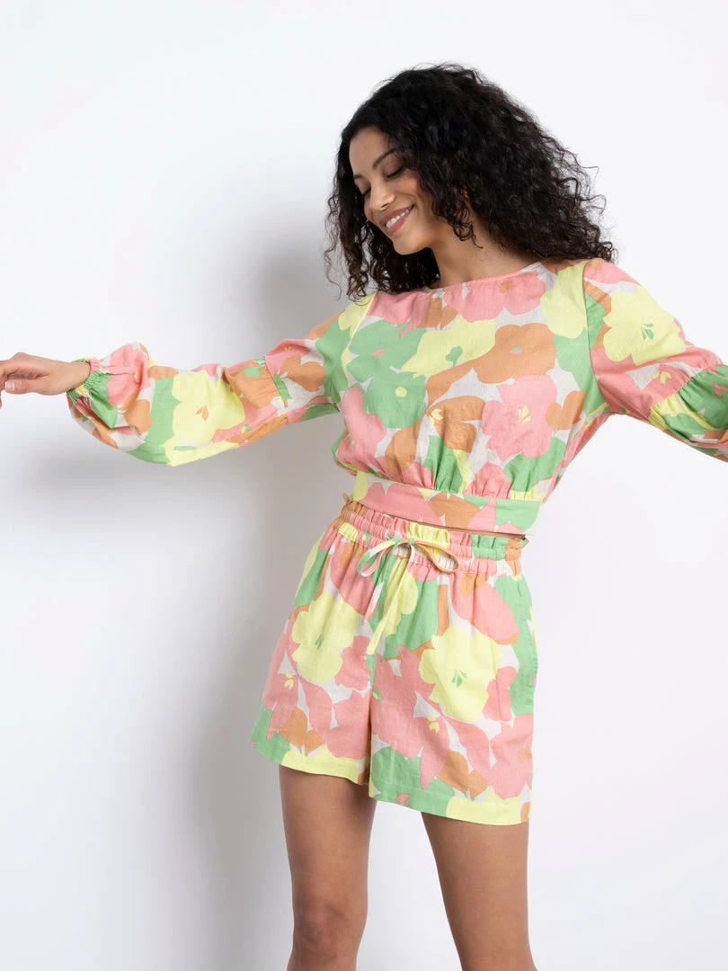 Sanctuary Clothing Look Back Top Flower Burst 6 Sanctuary Clothing Look Back Top Flower Burst