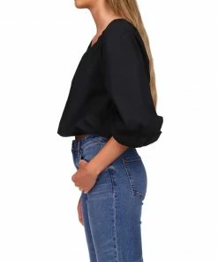 Sanctuary Clothing Blossom Top Black