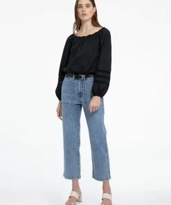 Sanctuary Clothing Blossom Top Black