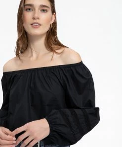 Sanctuary Clothing Blossom Top Black