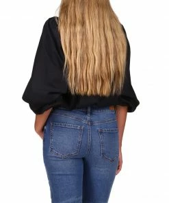 Sanctuary Clothing Blossom Top Black