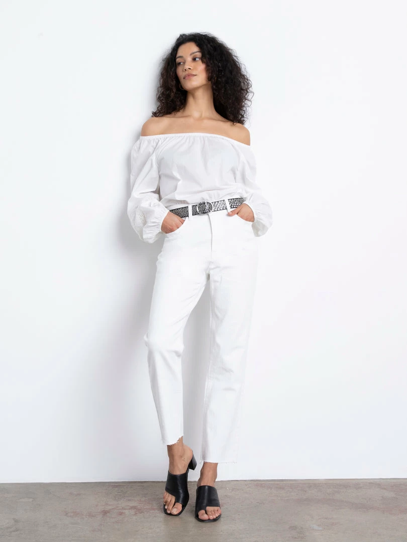 Sanctuary Clothing Blossom Top White 2 Sanctuary Clothing Blossom Top White