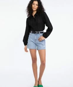 Sanctuary Clothing Sidewalk Jean Short Street Wash