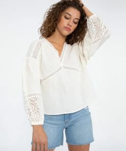 Sanctuary Clothing Heirloom Popover Muslin