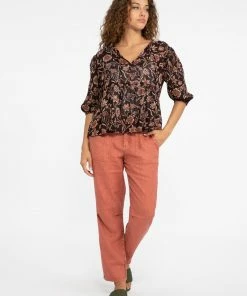 Sanctuary Clothing Summer Bloom Blouse Dusk Floral