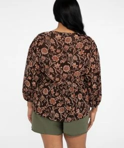 Sanctuary Clothing Summer Bloom Blouse Dusk Floral Inclusive Collection 5 Sanctuary Clothing Summer Bloom Blouse Dusk Floral Inclusive Collection