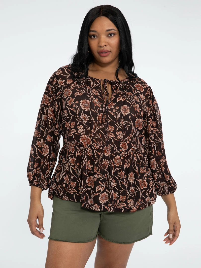 Sanctuary Clothing Summer Bloom Blouse Dusk Floral Inclusive Collection 1 Sanctuary Clothing Summer Bloom Blouse Dusk Floral Inclusive Collection