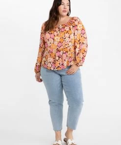 Sanctuary Clothing Seashore Blouse Outdoor Floral Inclusive Collection