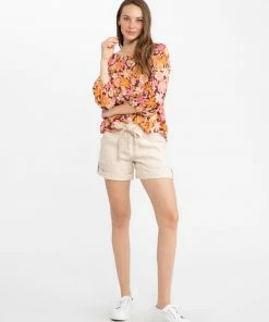 Sanctuary Clothing Seashore Blouse Outdoor Floral