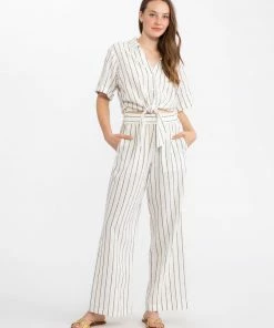 Sanctuary Clothing Ocean Front Pull On Pant Marina Stripe