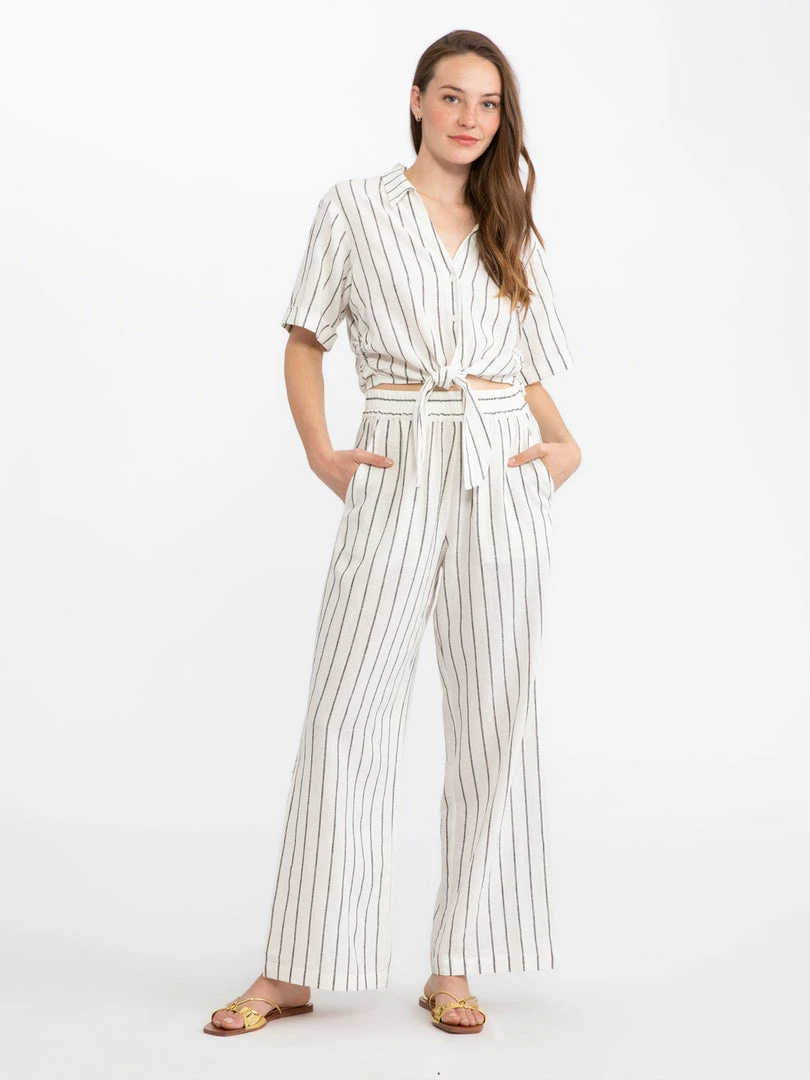 Sanctuary Clothing Ocean Front Pull On Pant Marina Stripe 2 Sanctuary Clothing Ocean Front Pull On Pant Marina Stripe