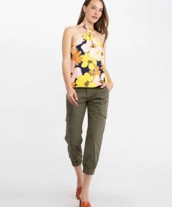 Sanctuary Clothing Tie Back Halter Top Days Into Nights