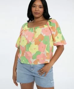 Sanctuary Clothing Perfect Time Top Flower Burst Inclusive Collection