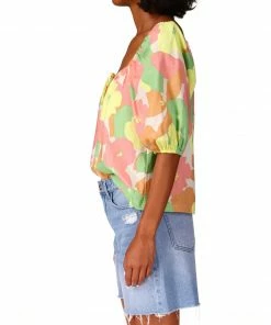 Sanctuary Clothing Perfect Time Top Flower Burst