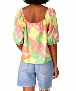 Sanctuary Clothing Perfect Time Top Flower Burst