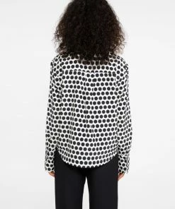 Sanctuary Clothing Easy Cuff Shirt Optical Dot