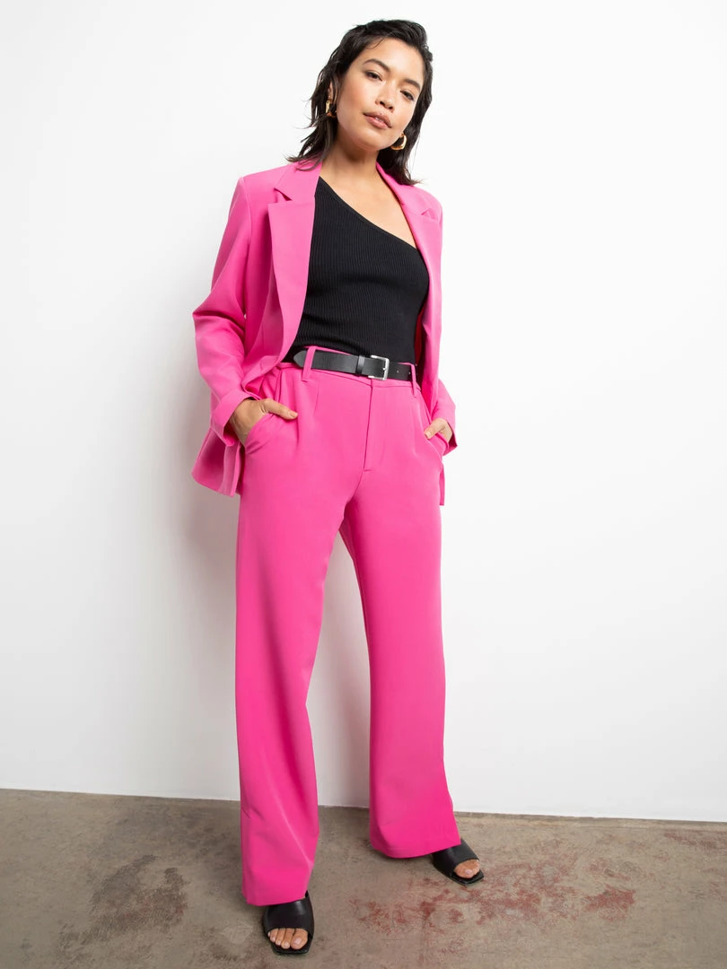 Sanctuary Clothing Bryce Woven Blazer Tart 3 Sanctuary Clothing Bryce Woven Blazer Tart