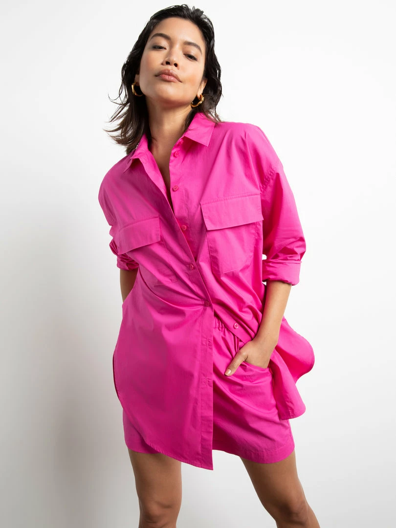 Sanctuary Clothing Oversized Poplin Tunic Tart Sets 1 Sanctuary Clothing Oversized Poplin Tunic Tart Sets