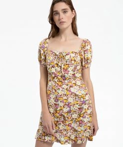Sanctuary Clothing Fresh Breeze Dress Sunny Field Floral Collage