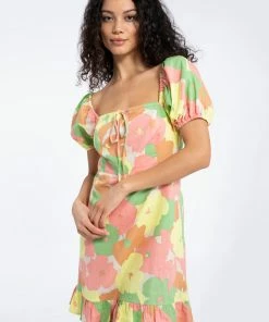 Sanctuary Clothing Floral Collage Fresh Breeze Dress Flower Burst