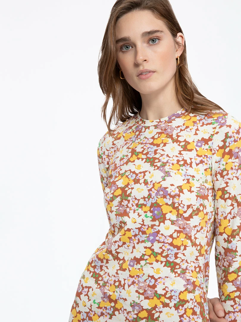 Sanctuary Clothing Match Point Dress Sunny Field Floral Collage 6 Sanctuary Clothing Match Point Dress Sunny Field Floral Collage