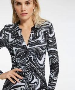 Sanctuary Clothing Daydream Knit Dress Marble Sky