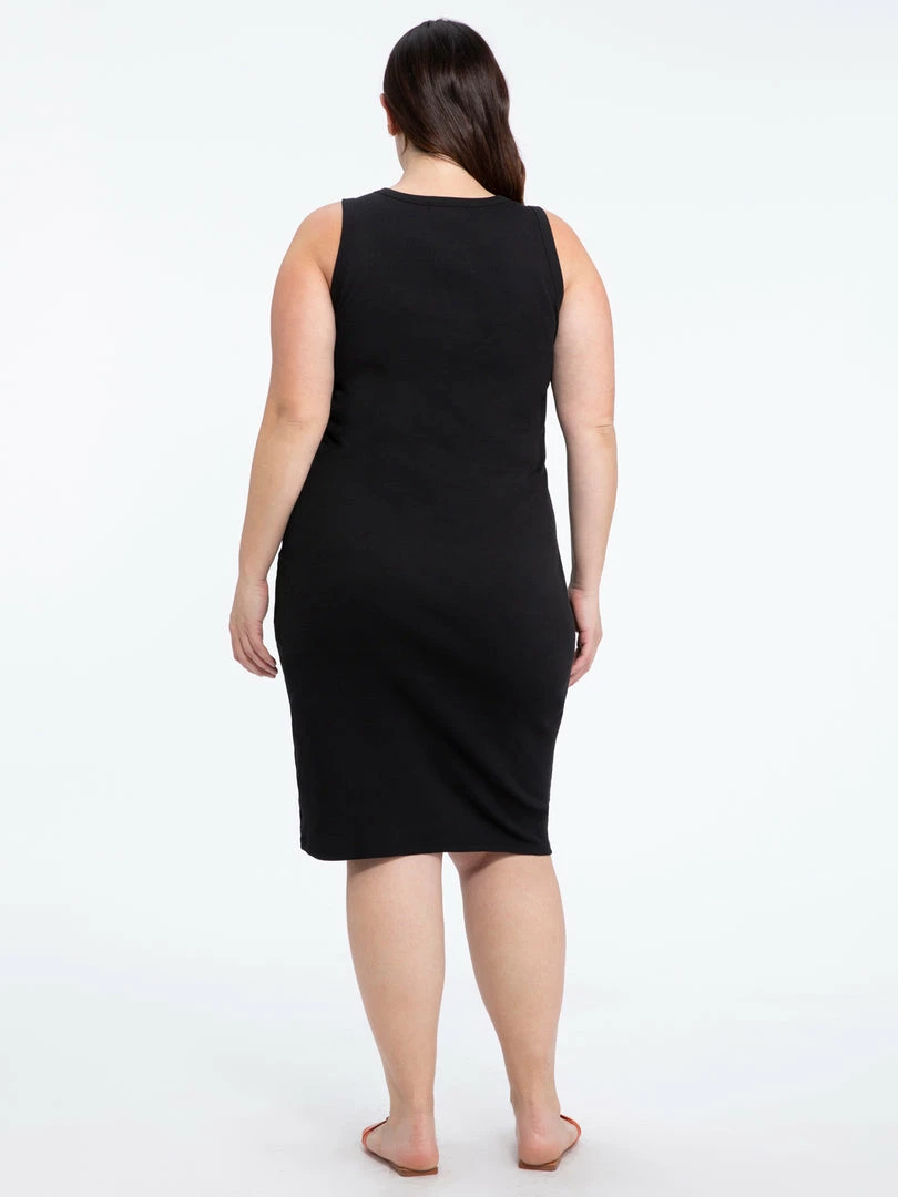 Sanctuary Clothing Column Rib Dress Black Inclusive Collection 4 Sanctuary Clothing Column Rib Dress Black Inclusive Collection
