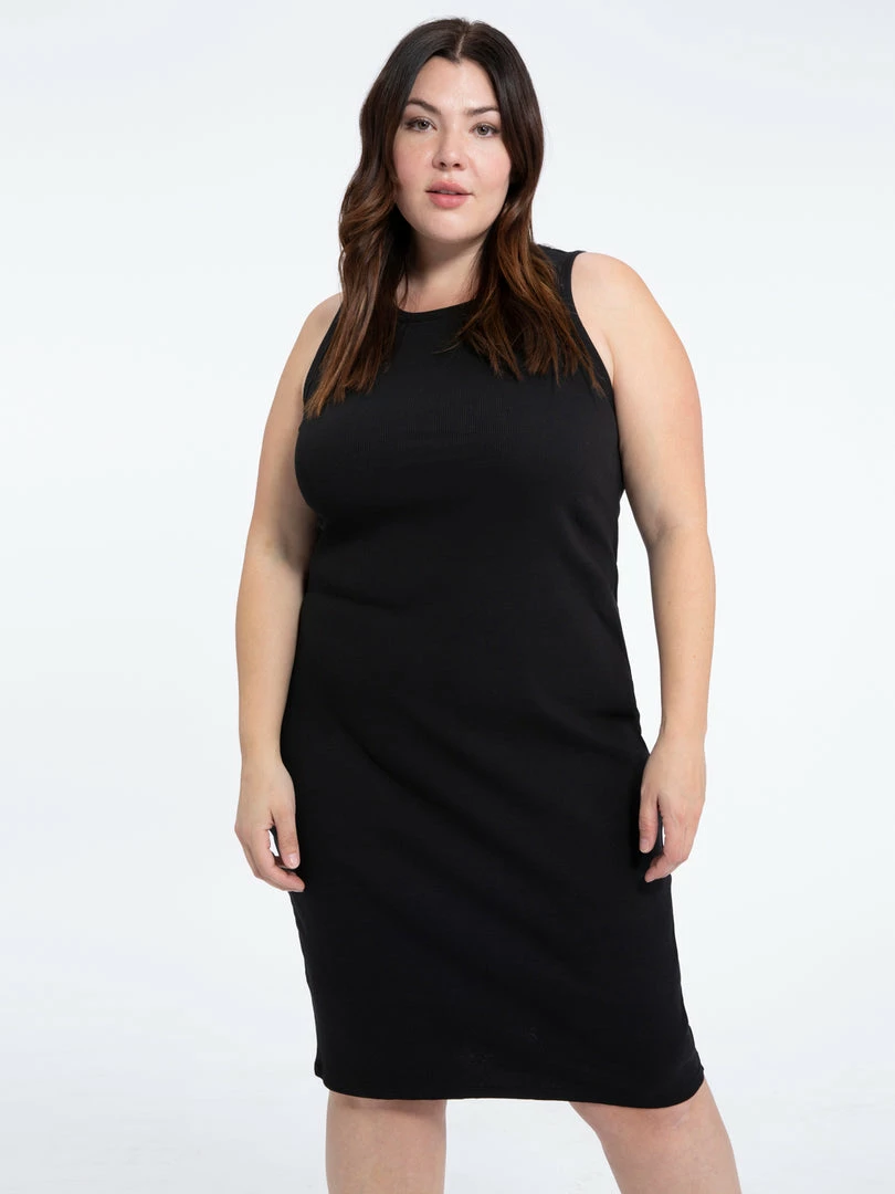 Sanctuary Clothing Column Rib Dress Black Inclusive Collection 2 Sanctuary Clothing Column Rib Dress Black Inclusive Collection